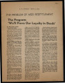 News clippings, February-March, 1944