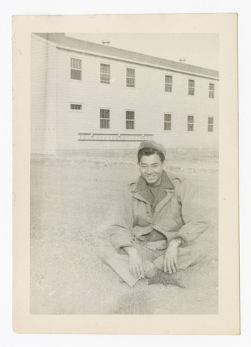 Nisei man at Camp Shelby