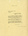 Letter from [John Victor Carson] to Gila River Project, September 28, 1945