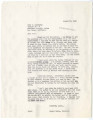 Letter from Ernest Besig, Director, American Civil Liberties Union of Northern California, to Fred Korematsu, August 27, 1942