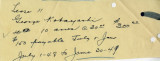 [Handwritten note] Lease #11 between [Carson Estate Company] and George Koboyashi, [1948?]