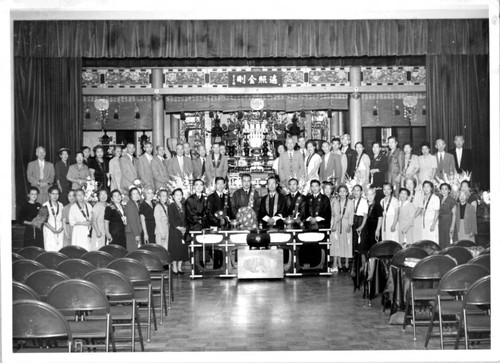 [Koyasan Los Angeles Branch Tourist Party, Buddhist temple]