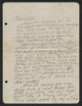 Letter from Kenneth Hori to George Waegell, 1943