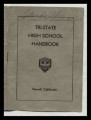 Tri-State High School handbook