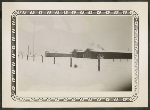 Minidoka incarceration camp barracks