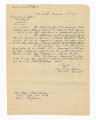 Letter from Juan G. de Molina, Minister Counselor in Charge of Japanese Interests, Spanish Embassy, to Edna Shigeko Furuya November 10, 1943