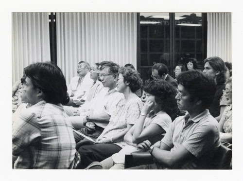 Audience at NCRR post-CWRIC hearing meeting