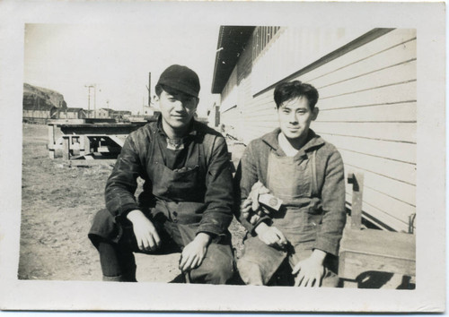 [Two Japanese American men]