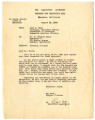 Memorandum from Leon C. High, Principal, Manzanar High School, to Harry Bentley Wells, August 20, 1942