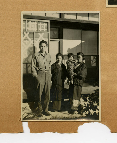 Sadao Yatabe and Atsushi Art Ishida's family