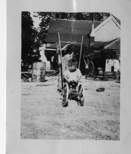 Children Playing in the Yard