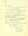 Letter from J.S. Yoshinobu to Mr. [John Victor] Carson, circa 1938