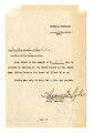 Letter from Thomas B. Lyle, Agent Cashier, Jerome Relocation Center, to Takashi Ishida, October 26, 1942