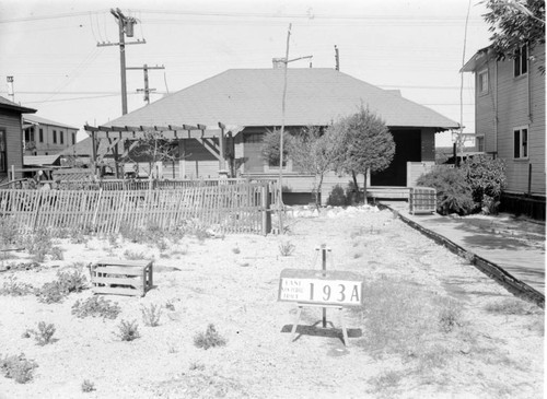 House labeled East San Pedro Tract 193A