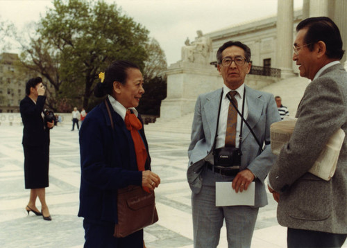 Mine Okubo, Patrick and Akira Hirami