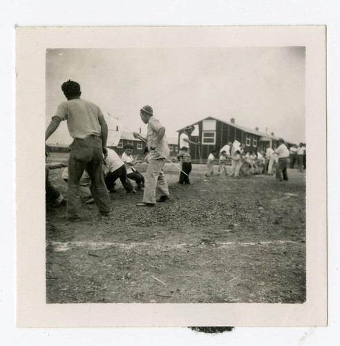 Tug of war in the Jerome camp