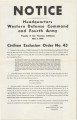 State of California [Civilian Exclusion Order No.43], City of Los Angeles, north