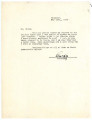 Letter from Leon C. High, Principal, to Mr. Harry Bentley Wells, May 15, 1943