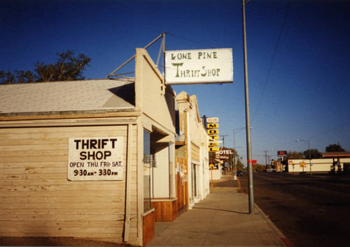 Lone Pine Thrift Shop