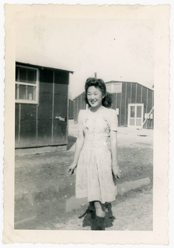 Young woman at Jerome incarceration camp