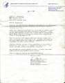 Letter from Leonard Bachman, Assistant Surgeon General, Acting Director, Health Services Administration, Bureau of Medical Services to Dr. Charles F. Blankenship, Medical Director, retired, September 10, 1981