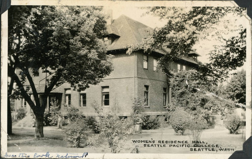 Women's residence hall at Seattle Pacific College