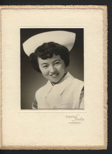 Clara Makashima in nurse uniform