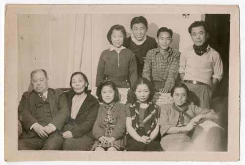 Yoshinaga family with others