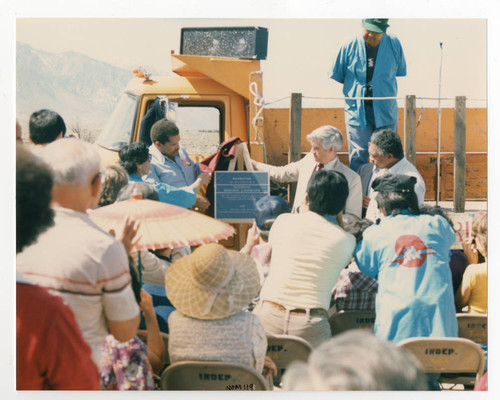 Color photo of 1985 pilgrimage