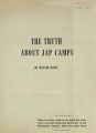 Truth about Jap camps