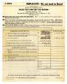 Sales tax and use tax return for first quarter, 1941 covering the period January 1, 1941, to March 31, 1941, Form SBE 401