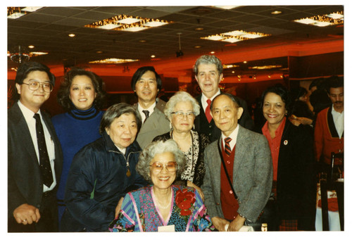 Group photo with Aiko Herzig Yoshinaga