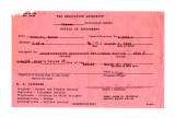 Notice of assignment, Form WRA-21 rev., George Nobuo Naohara