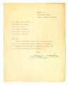 Letter from Tomoji Wada to Mr. William Fleet Palmer, 1942