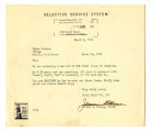 Letter from Jennie G. Hermon, Clerk, Local Board No. 277, Selective Service System, to Nobuo Naohara, March 2, 1945