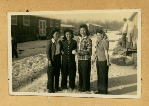 Nisei women at Jerome camp