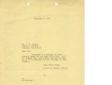 Letter from Dominguez Estate Company to Mr. L. T. [Leo Takuya] Sugano, November 8, 1939