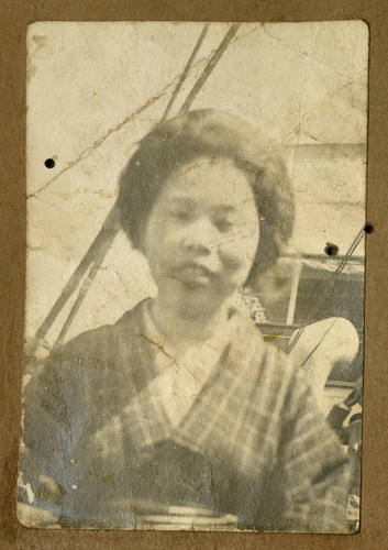 Japanese immigrant woman to Peru