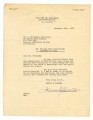 Letter from Elliot and Calden attorneys at law, to G. Furakawa of La Paloma Land Company, November 26, 1927