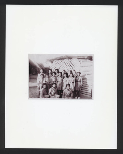 Girl scout troop, Poston incarceration camp