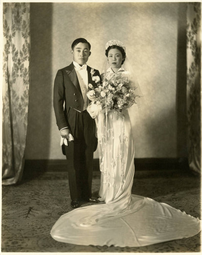 Masaichi and Miye Ishibashi's Wedding Photograph