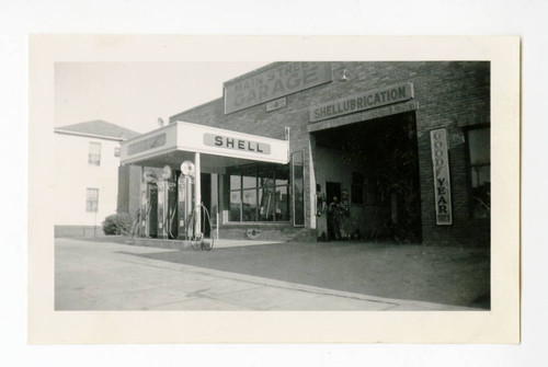 Shell service station