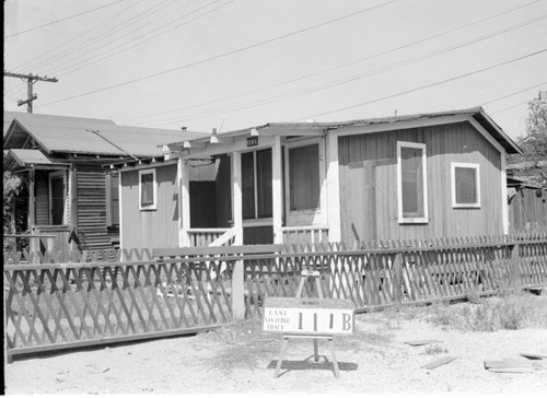 House labeled East San Pedro Tract 111B