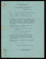 Memo from Temporary Protective Committee to Mr. C.E. Rachford, Project Director, Heart Mountain, November 6, 1942