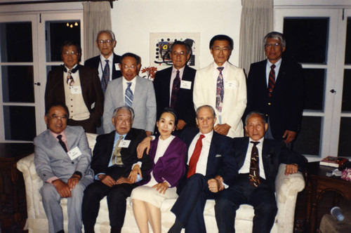 With resisters in Manor house living room