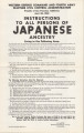 State of California, [Instructions to all persons of Japanese ancestry living in the following area:] City of San Francisco, northeast