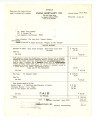 Invoice Fukui Mortuary, Inc