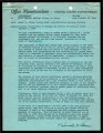 Memo from Howard L. Adams, Acting Chief, Administrative Services Division, to Robert F. Martin, Medical Officer in Charge, November 16, 1944