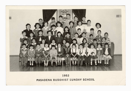 Pasadena Buddhist Sunday School 1952