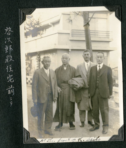 Tanjiro Saito at Keijiro Saito's house